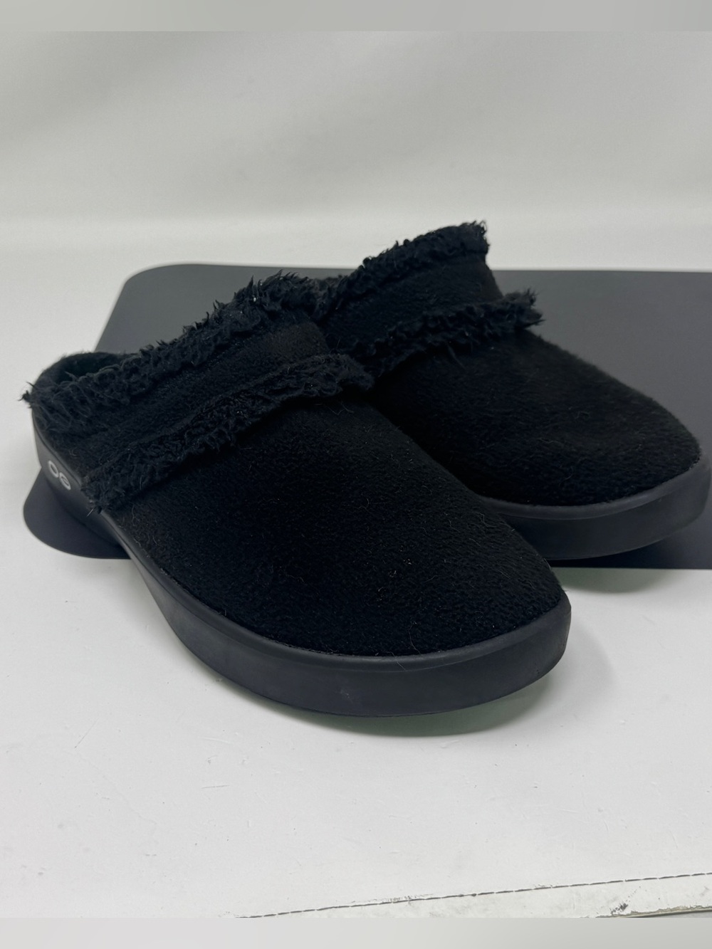 OOFOS Oocoozie Mule Shoe Black Women's 6.5 - Picture 1 of 8